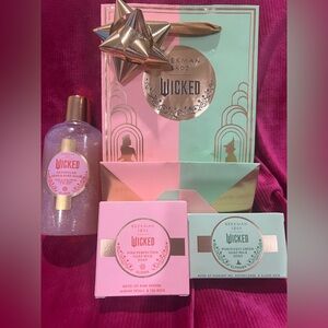 Wicked x Beekman 1802soap and body wash collection.